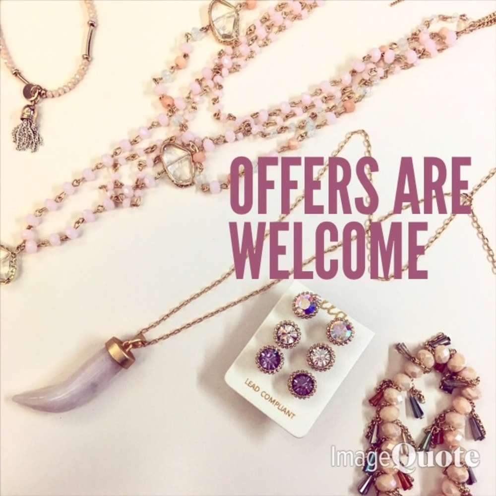 OFFERS WELCOME ❤️